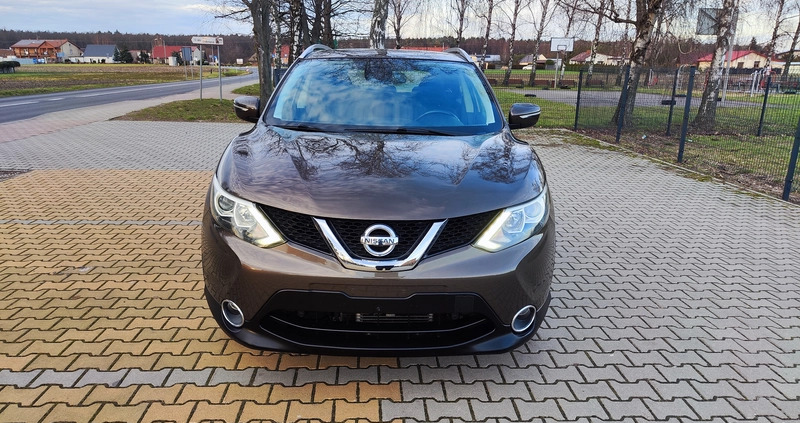 Nissan Qashqai cena 49900 przebieg: 126975, rok produkcji 2014 z Chojna małe 191